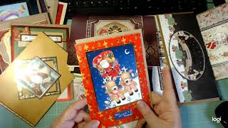 Hunkydory Christmas card kits [upl. by Latsyrhk]