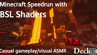 Speedrunning Minecraft with Shaders 2 no commentary [upl. by Photina]