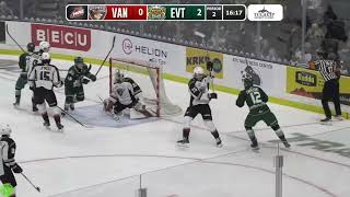 VICTORY HIGHLIGHTS Silvertips even series take Game Two 21 [upl. by Brentt762]