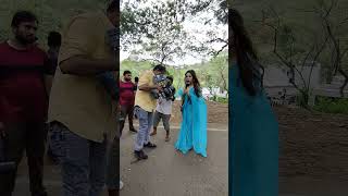 viral Nath Krishna aur Gouri ki kahani Gouri behind the scene 😎❤️‍🔥serial shotingtime 🎬🎥 [upl. by Merta]