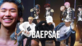 BTS Baepsae Song amp Live Performance Reaction [upl. by Hazeefah]