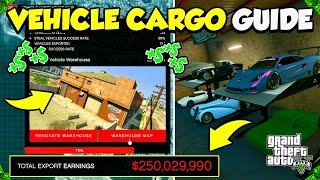 UPDATED 2024 GTA 5 Online Vehicle Cargo Warehouse Business SOLO Money Guide MAKE EASY MILLIONS [upl. by Ettezzil574]