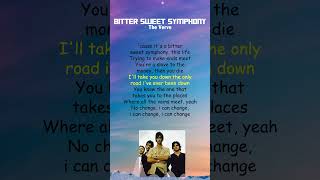 The Verve  Bitter Sweet Symphony Lyrics shorts [upl. by Irina613]