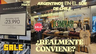 ARGENTINOS de COMPRAS en el SUR de CHILE TEMUCO ¿CONVIENE [upl. by Nelyaw794]