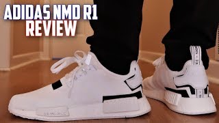 Adidas NMD R1 2019 Review and OnFeet  SneakerTalk365 [upl. by Ennayhs474]