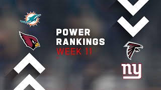 Week 11 Power Rankings [upl. by Ilellan421]