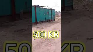 November 9 2024 हैवी में साइलेंट जनरेटर 500KB [upl. by Ecad]