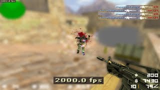 cs 16 но 2000 fps [upl. by Yenot647]