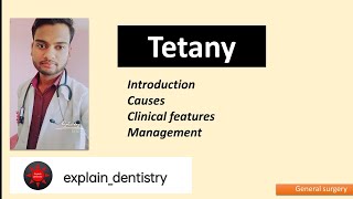 Tetany  General surgery  Hindi language [upl. by Nwahs733]