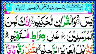 036 Surah Yasin Full HD Recited By Qari Abdul Basit  Surah yaseen Color Coded  سورہ یاسین Ep913 [upl. by Yacano]