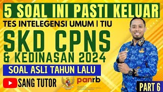 PART 6 SOAL TIU TERBARU  PERBANDINGAN KUANTITATIF  SKD CPNS amp KEDINASAN 2024 [upl. by Birdie]