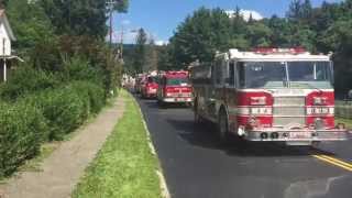 Otisville County Fair Parade 2015 [upl. by Normalie474]