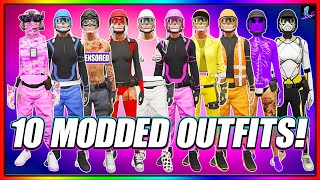 GTA 5 HOW TO GET 10 FEMALE MODDED OUTFITS ALL AT ONCE AFTER PATCH 167 GTA Online [upl. by Shelman]