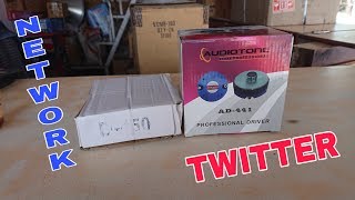 AUDIOTONE AD441 PROFESSIONAL DRIVER amp D 450 NETWORK UNBOXING amp REVIEW [upl. by Ocirled]