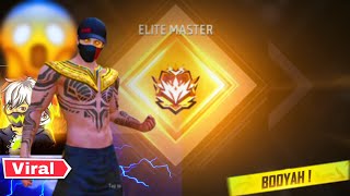 HEROIC TO MASTER TO ALITE MASTER IN FREE FIRE 🔥freefire freefiremax [upl. by Bacchus]