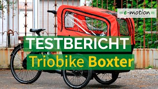 Triobike Boxter  Lange Touren werden zum Kinderspiel [upl. by Aric602]