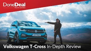 Volkswagen TCross Full Review  DoneDeal [upl. by Keyte130]