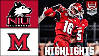 Northern Illinois Huskies vs Miami OH RedHawks  Full Game Highlights  ESPN College Football [upl. by Hardie]