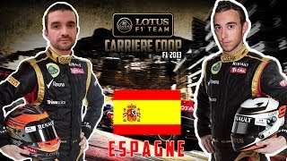 F1 2013  Grand Prix dEspagne Carrière coop 25 [upl. by Sascha]