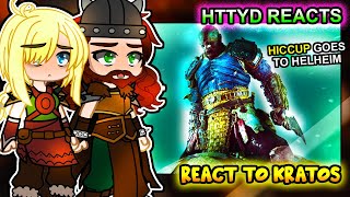 HTTYD Reacts to Hiccup as Kratos Part 9  GOW Ragnarök  Gacha Club React [upl. by Cornish227]