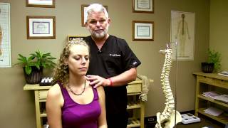 Headache Cure Chiropractic Adjustment Demo Austin Chiropractor Jeff Echols [upl. by Madeleine]