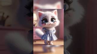 Kitten doing makeup 🥰catanimationshortskitten [upl. by Kumar169]