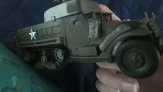 M3A2 Model Kit By New Ray Review part 1 [upl. by Anazraf]