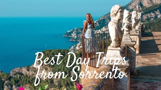 Sorrento Day Trips best places to visit at the Amalfi Coast amp The Gulf of Naples [upl. by Albemarle677]