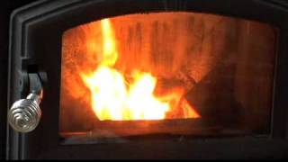 Wood Pellet Stove Heating with MNEC [upl. by Airtemed]