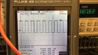 Fluke 96B Series II ScopeMeter testing [upl. by Psyche]