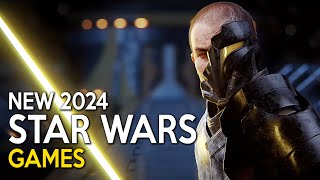 TOP 10 MOST INSANE Star Wars Games coming in 2024 and 2025 [upl. by Ayetal253]