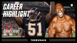 Terry Crews Career Highlights quotAAAAAAHHHquot  NFL Legends [upl. by Joo849]