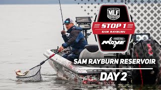 Tackle Warehouse Invitationals  Stop 1  Sam Rayburn Reservoir  Day 2 [upl. by Aivle737]