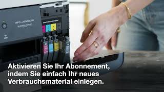 EcoPro Tinten und Tonerabo  So registrieren Sie Ihren Brother Drucker [upl. by Tabshey]