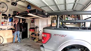 Ceiling mount hoist system for my rooftop tent [upl. by Savannah]