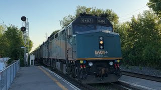 The Ocean Train Via Train 14 Arriving amp Departing St Lambert Via Rail Station May 19 2024 [upl. by Elish700]