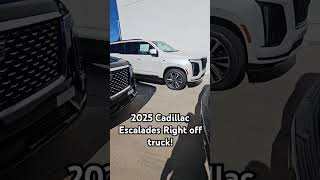 2025 Cadillac Escalades Right off the Truck cadillac cadillacescalade 2025 [upl. by Akemeuwkuhc]