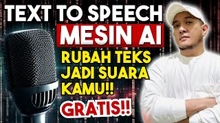 Bikin Suara ASLI dari Teks untuk Konten Youtube Tanpa Muka Text To Speech Gratis [upl. by Debra]