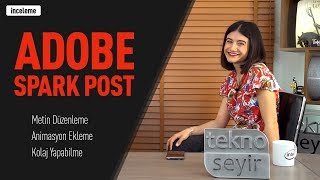 Adobe Spark Post ile Yaratıcı Hikayeler Oluşturun [upl. by Araeic]