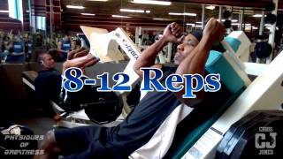 Mass Building Leg Routine By Natural Bodybuilder Chris Jones of Physiques Of Greatness [upl. by Jairia]