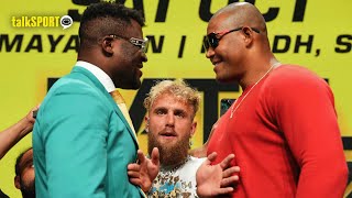 Ngannou vs Ferreira  Ceremonial WeighIn  Battle Of The Giants [upl. by Sivat]