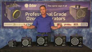 OdorStop UV2 Ozone Generators  OS2500UV2 OS3500UV2 and OS4500UV2 [upl. by Spielman27]