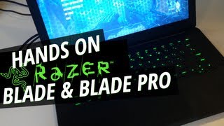 Razer Blade Review ★ Razer Blade Pro First Impressions amp Demo of the Thinnest Gaming Laptop [upl. by Christenson]