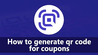 How to generate QR code for coupons [upl. by Geffner]