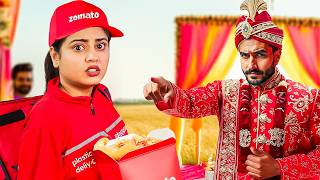 I Delivered Food in Strangers Wedding as a Fake Zomato Rider [upl. by Noemys]