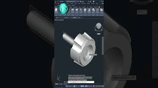 AutoCAD 3D 3D Modeling Section In AutoCAD Section Plane shorts [upl. by Sokem]