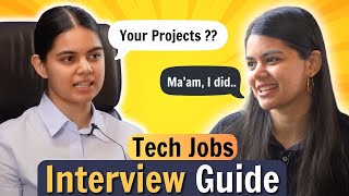 Tech Jobs Interview Guide 2024  Mistakes to Avoid for Placements amp Internships [upl. by Ciredec]