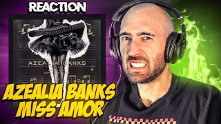 AZEALIA BANKS  MISS AMOR FIRST REACTION [upl. by Annasus]