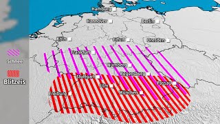 BlitzeisAlarm Extreme Glättelage droht uns diese Woche [upl. by Lyris758]