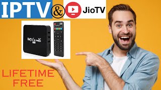 IPTV amp Jio TV Working in New MXQ Pro 4K 5G Android TV Box comes with 2gb Ram 16gb Rom [upl. by Virnelli]